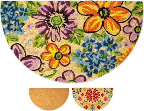 Voetmat Waterwasser Snijdbare Voetmat Binnen PVC Retro