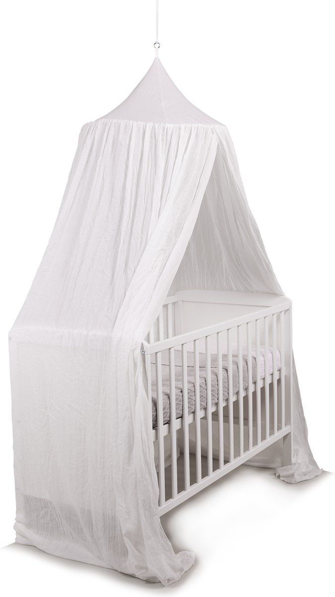 Deconet Baby Sluier - Offwhite -Topring 60cm/ Omtrek 400cm