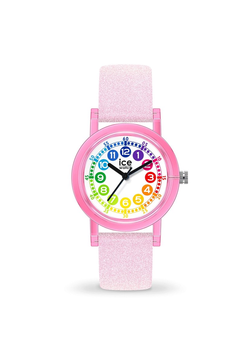 Ice Watch ICE learning - Pink glitter 022689 Horloge - Siliconen - Roze - Ø 32 mm