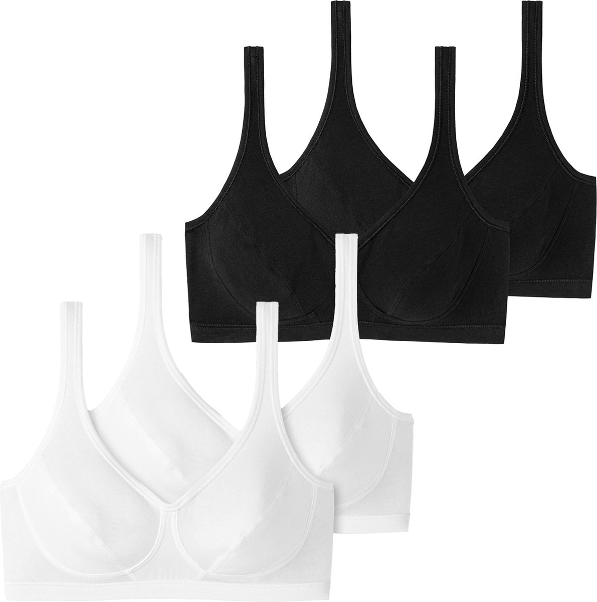 Schiesser Bustier 95/5 Cotton Padded mehrfarbig