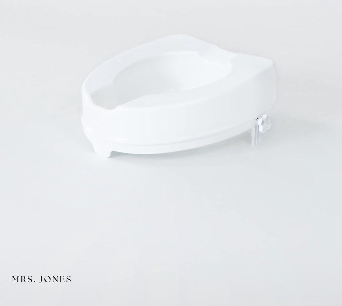 Mrs. Jones Toiletbrilverhoging 10 cm hoogte - licht desinfecteerbaar - draagkracht 200 kg Toiletverhoger