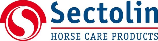 Logo van Sectolin Horse Care Products met een rode S.