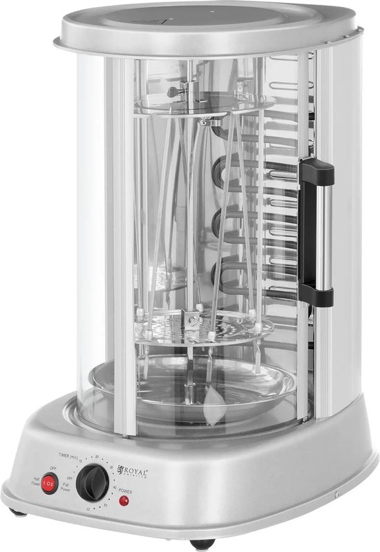 Verticale grill- 3-in-1 - 1.800 W - 31 L - Royal Catering — afbeelding 4