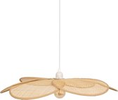 Atmosphera Lampe suspendue fleur de bambou / Ø62xH94cm - Beige