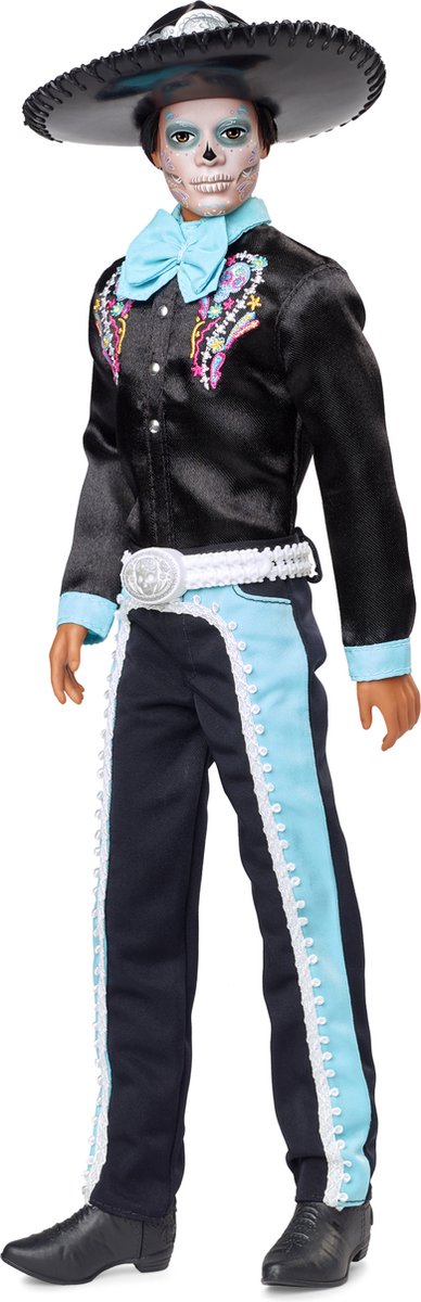 Barbie Ken Día De Muertos-pop Veelkleurig — afbeelding 5