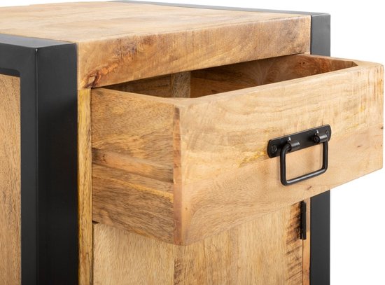 Table de chevet Britt, porte à gauche