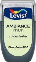 Levis - Muurverf Kleurtester Mat Mix - Clear Green B30 - Mengverf - 30 Ml