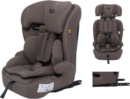 Novi Baby Jules Autostoel i-Size - Isofix - Dark Taupe