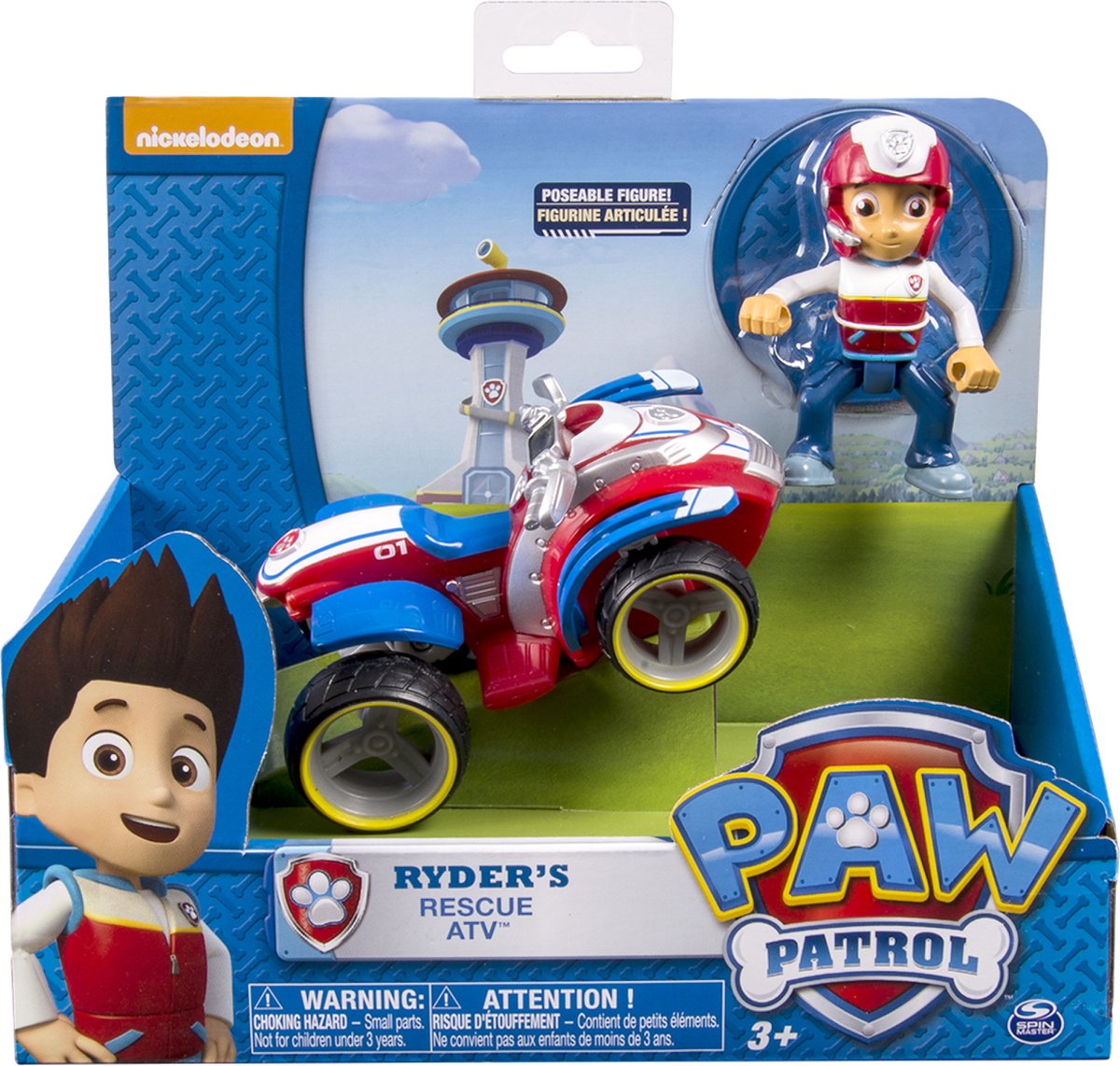 PAW Patrol - Ryder's Rescue ATV - speelgoedauto met speelfiguur — afbeelding 10