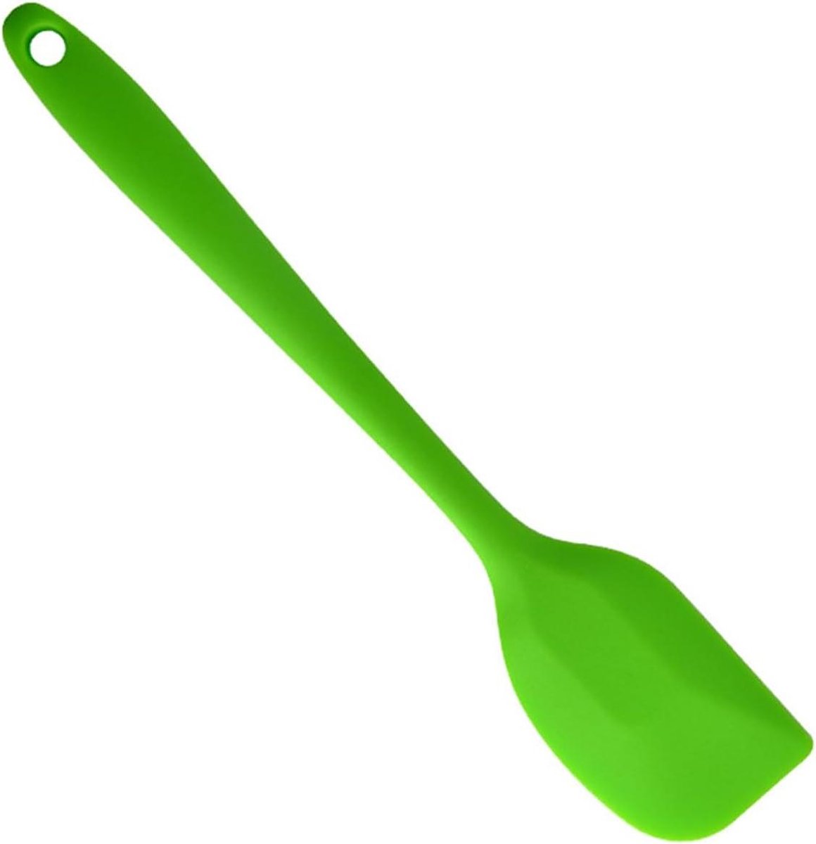 Grote siliconen boterspatel hittebestendig bakgereedschap keuken spatel groen room saus bakschraper