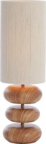 Light & Living Tafellamp Danialo - Naturel - Ø22cm - Modern