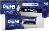 Bol.com Oral-B Tandpasta 3D White Houtskool 75 ml aanbieding