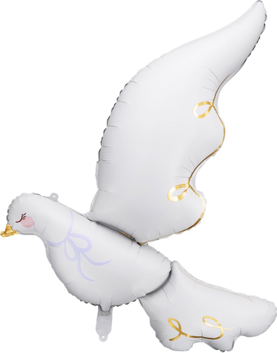 Duif Folie Ballon Groot 90cm