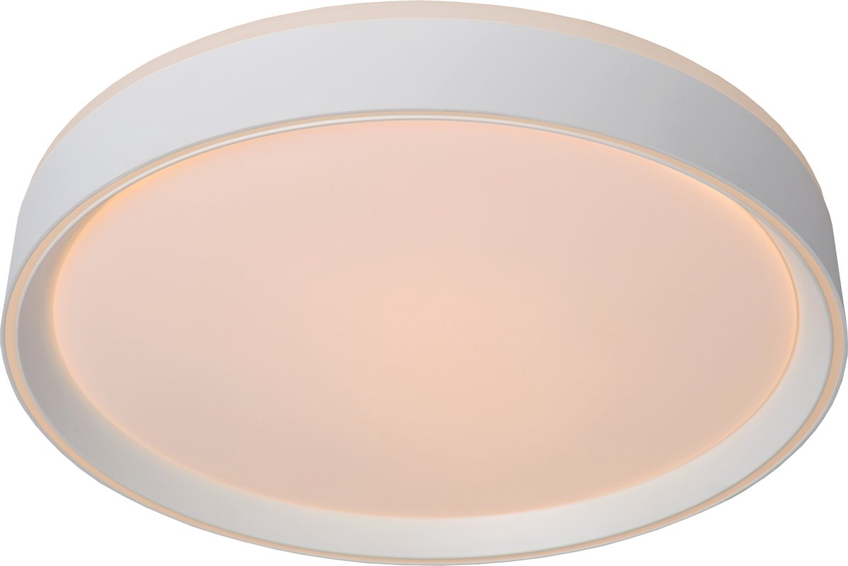 Lucide NURIA - Plafonnière - Ø 30 cm - LED Dimb. - 1x18W 2700K - 3 StepDim - Wit