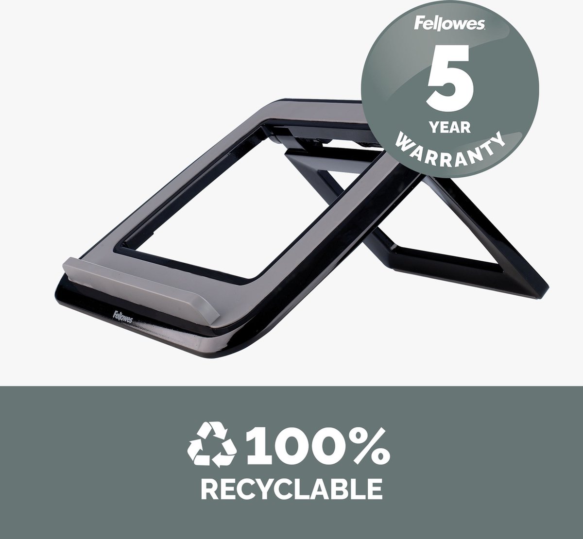 Fellowes Breyta™ laptopstandaard, voor 1 laptop tot 15' & tot 5 kg, in