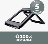 Fellowes I-Spire Quick Lift - Laptop standaard - Verstelbaar in 7 hoogtes - Tot 17 inch - Compact - Zwart