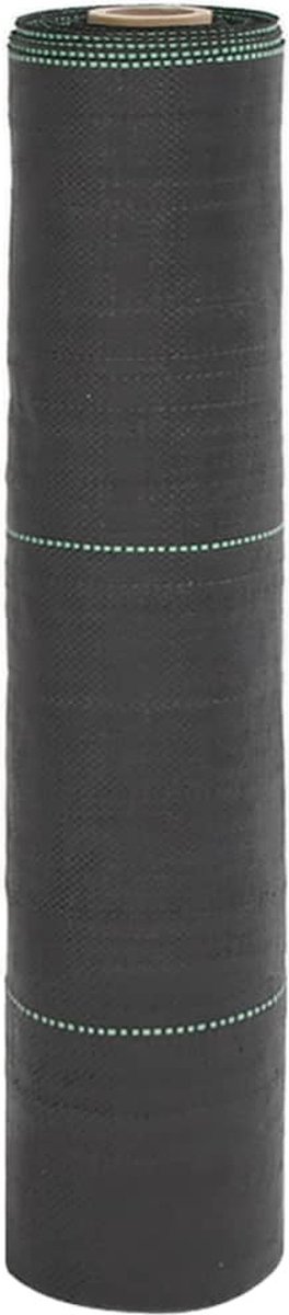 vidaXL - Worteldoek - 0,5x25 - m - polypropeen - zwart