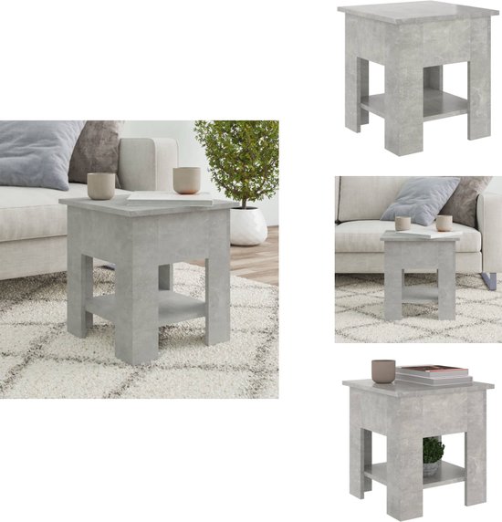 vidaXL Salontafel 60x44,5x45 cm bewerkt hout zwart, tafel, bijzettafel, koffietafel, tafels, bijzettafels, koffietafels, salon tafel, koffie tafel