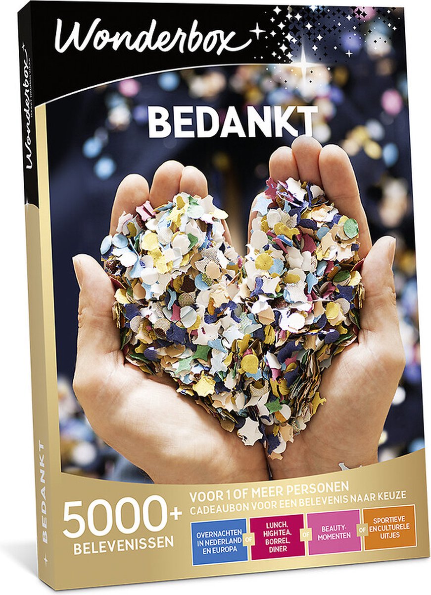 Wonderbox Cadeaubon - Bedankt!