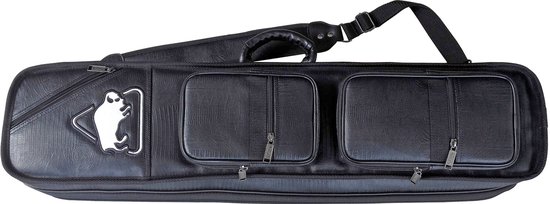 Buffalo keu tas De Luxe 6B/12BS zwart