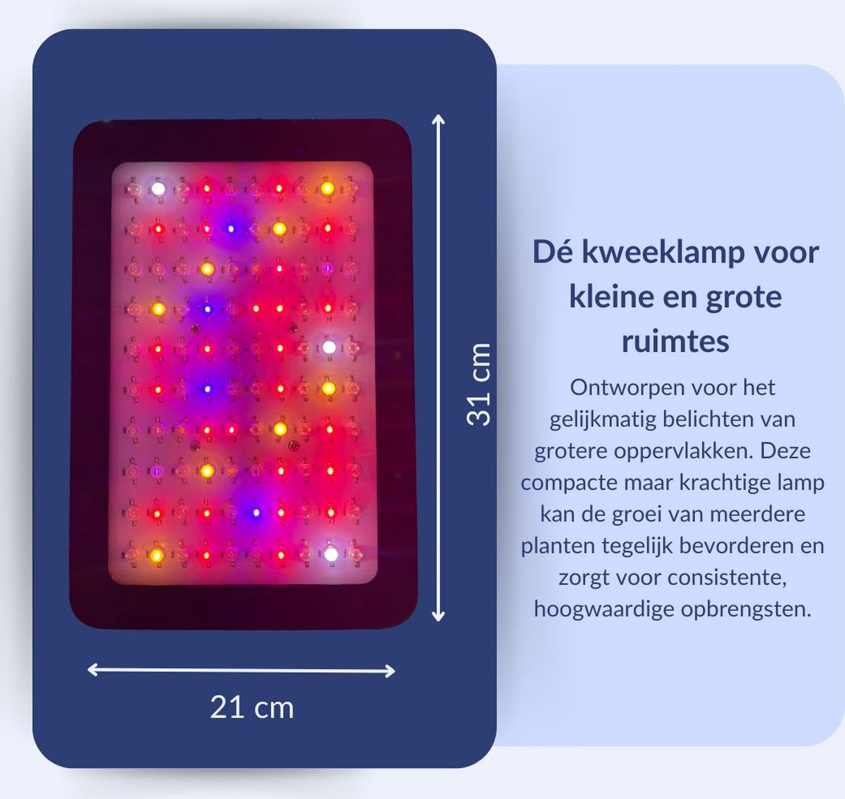 LED Pflanzenlampe, UV IR Vollspektrum Grow Lampe mit Dimmfunktion, 1000w LED Power Pflanzenlicht mit Daisy-Chain-Funktion, Grow Licht für Zimmerpflanzen, Gemüse, Blumen, Samen, Keimung, Blüte