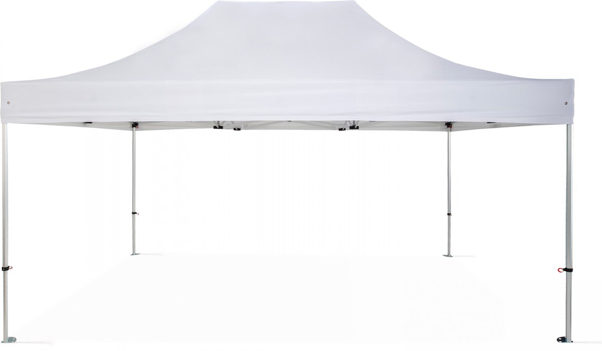 Bol.com Oviala - Opvouwbare tent 3x45m 300g/m² 40MM wit - PRO 40 aanbieding