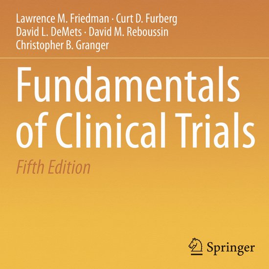Fundamentals of Clinical Trials - cover