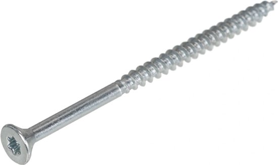 Hoenderdaal Vis pour aggloméré en acier inoxydable tête fraisée TX25 filetage partiel 5.0X70 / 40 (par 200 pièces)