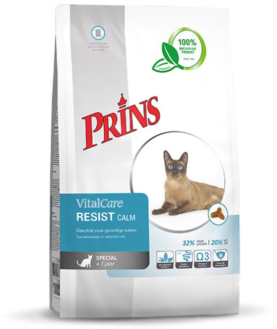 Prins VitalCare Resist Calm 10kg - Kattenvoer