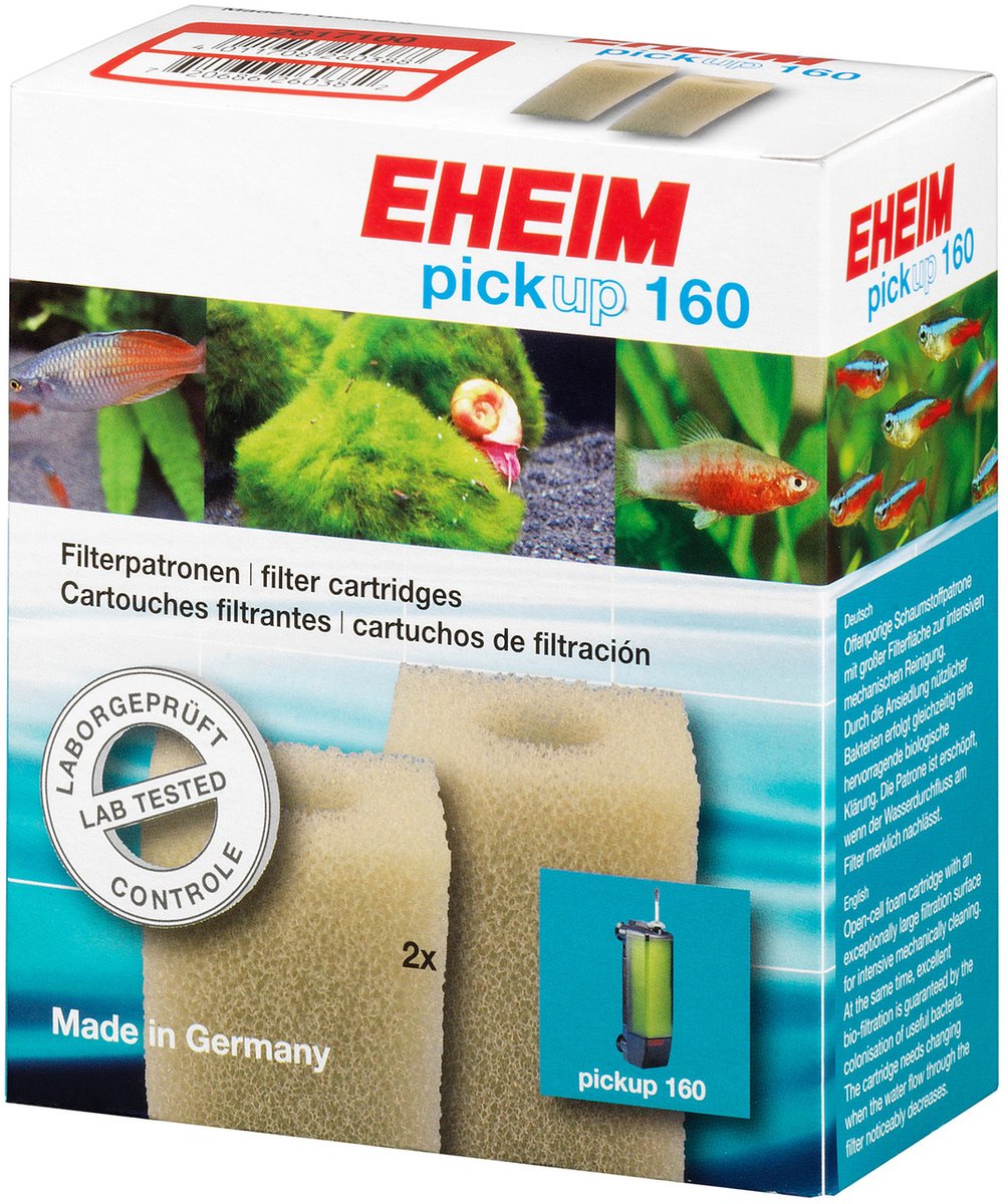Eheim Filterpatroon Voor Pickup 160 2 stuks Foam