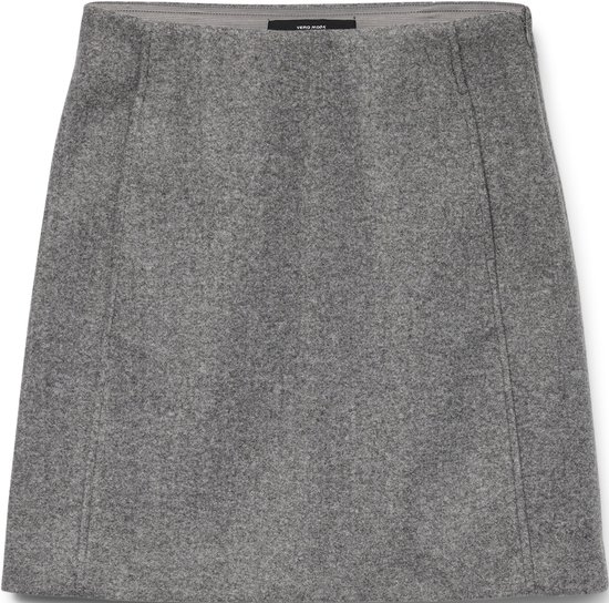 Vero Moda Vmfortuneallison Hw Short Skirt Med.grey | Grijs | Maat: XS