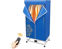 Inklapbare Elektrische Droger met Afstandsbediening - Draagbare Kledingkast en Droogmachine
