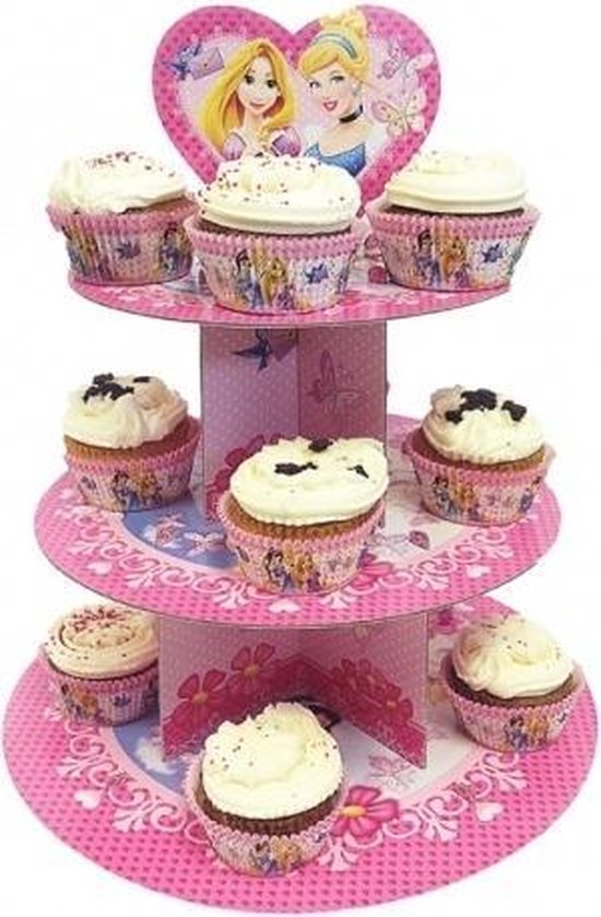 monster slinger oppervlakkig Disney Princess cupcake houder | bol.com