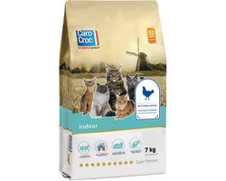 CaroCroc Indoor - Kip - Kattenvoer - 7kg