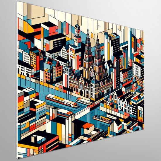 Kunstprint | Wanddecoratie | Canvas | 100 × 100 cm
