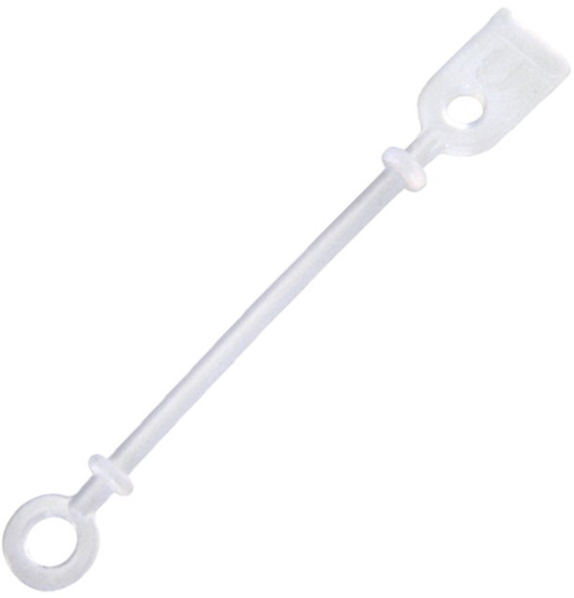 Comair Perm Elastiekjes Silicone Lang Rond 1X 50st
