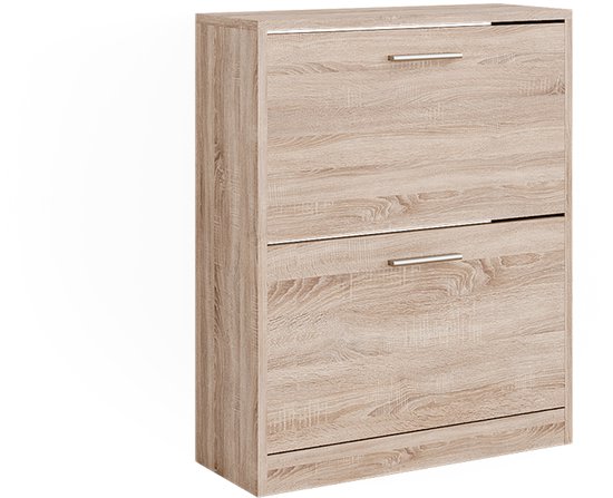 Meuble à chaussures Vicco Gizmo – 59 x 72,5 cm 2 compartiments Sonoma 2 compartiments
