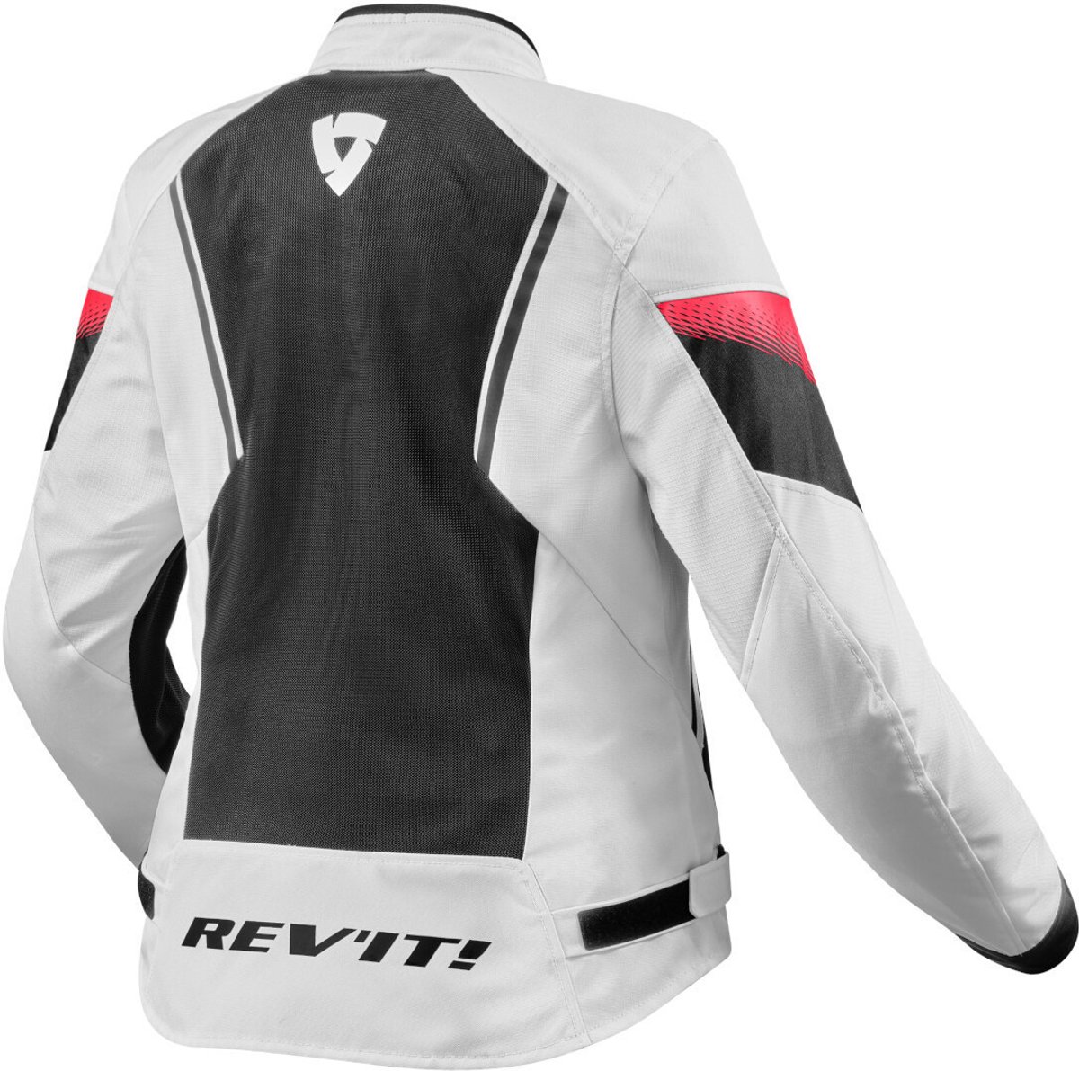 REV’IT! Control Air H2O Dames Wit Zwart Motorjas - Maat 36 - Jas – foto 4