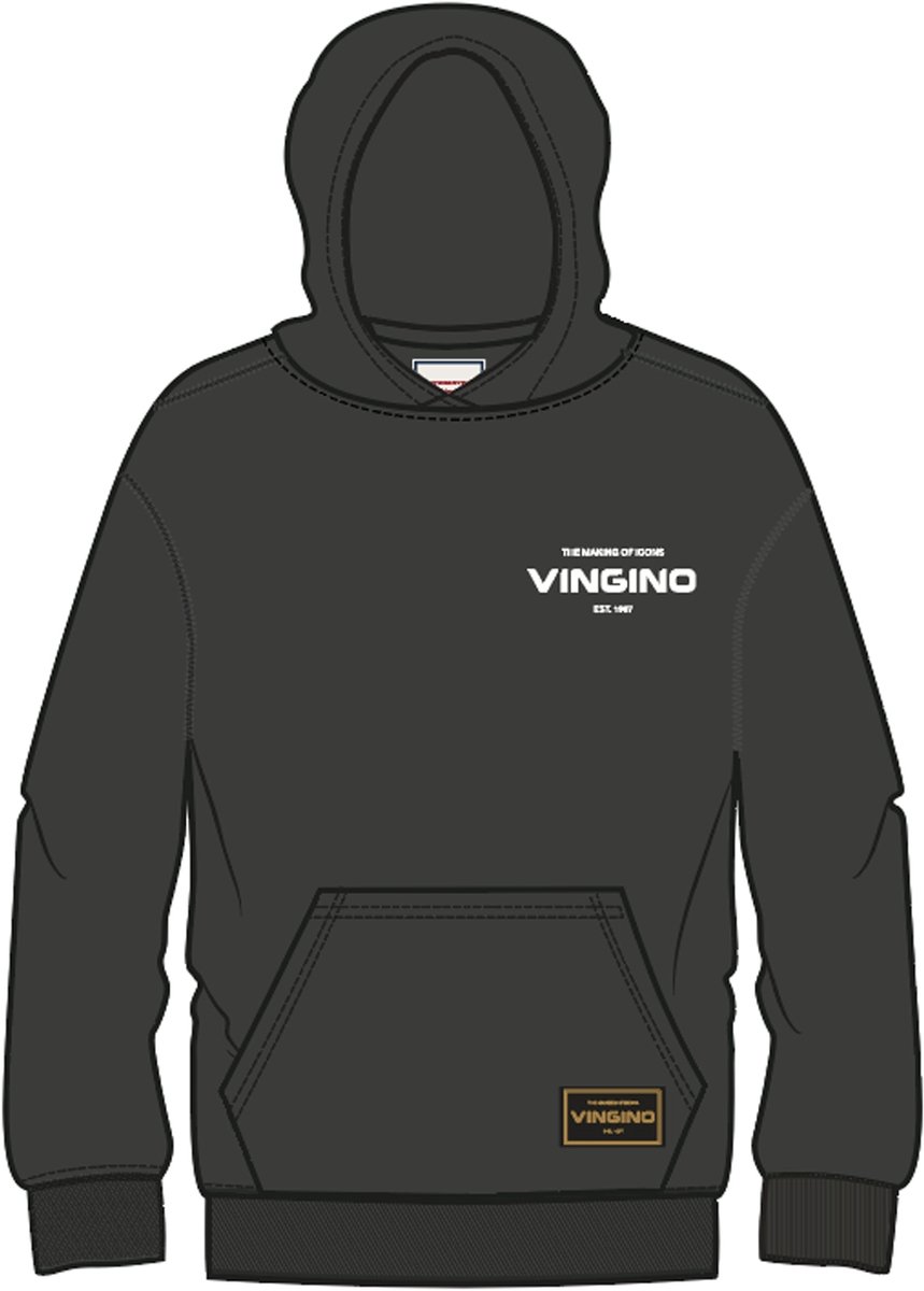 Vingino - Basic-hoody - Jongens - Sweaters, Hoodies