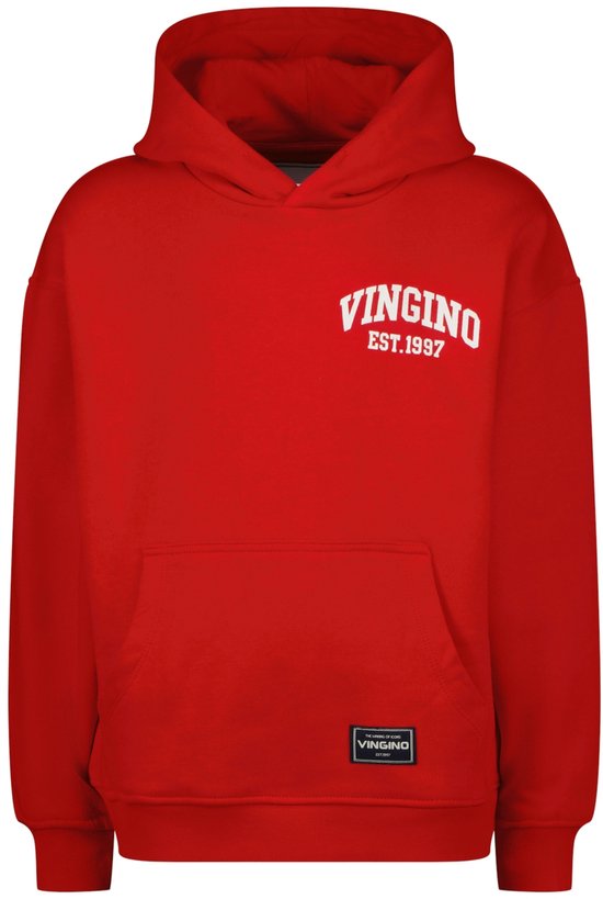 Pull à capuche Vingino Icon Garçons - Rouge ruban