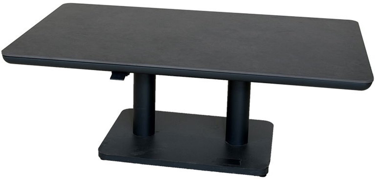Sedalia verstelbare lounge tafel midnight grey II B 140 x D 80 x H...