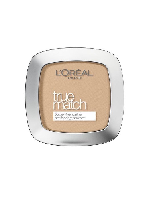 L’Oréal Paris Make-Up Designer True Match Poeder - 5W Gold Sand - Matterend Gezichtspoeder met een Natuurlijke Dekking - 9 gr.