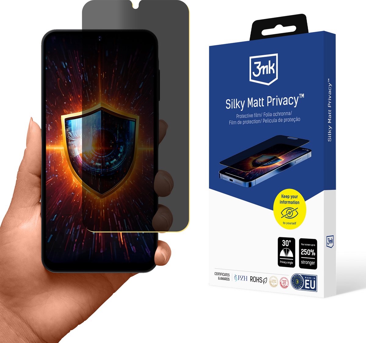 Samsung Galaxy A16 - 3Mk Zijdezachte Mat Privacy