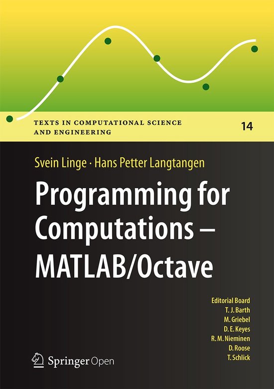 Texts in Computational Science and Engineering14- Programmin ... - cover