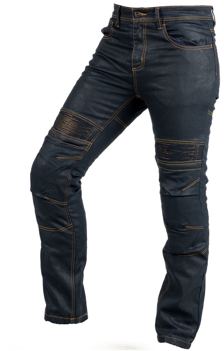 DXR Motorjeans - Kaptor Wax - Blauwe Was - XL