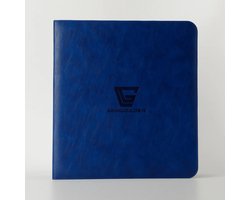 Gemloader Premium Graded Card Binder voor PSA, BGS en andere slabs van vergelijkbaar formaat (28 slots – 2x2 indeling) Blauw