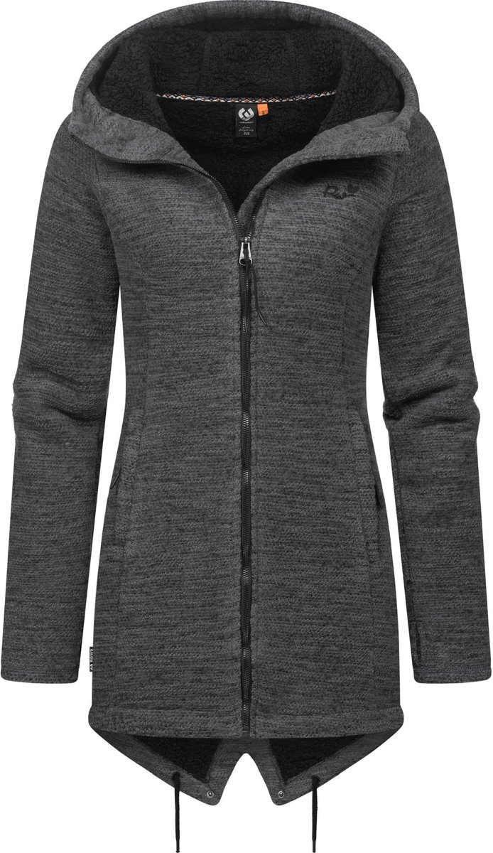 Ragwear Dames Vest met capuchon Wingi Melange