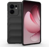 Coque Coverup - Compatible avec OPPO Reno13 F / FS 5G - Coque arrière Hands Coverup - Zwart