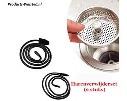 Geen Verstoppingen met de Harenverwijder (Set van 2 Stuks)