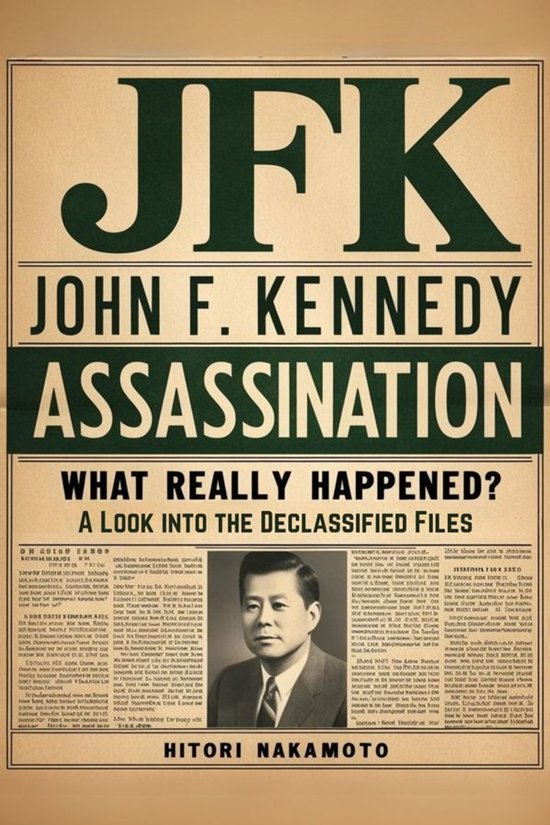 JFK John F. Kennedy Assassination - cover